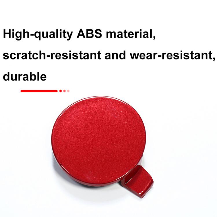 For Tesla Model 3 Front Trailer Hook Protective Cover Replacement Parts Front Towing Hole Cover(White) by buy2fix