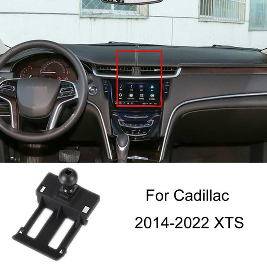 For Cadillac Left Driving Car Special Mobile Phone Navigation Bracket Base, Model: 14-22 XTS by buy2fix