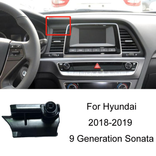 For Hyundai Left Driving Car Special Mobile Navigation Bracket Base, Model: 18-19 9 Generation Sonata - Special Car Holders by buy2fix | Online Shopping UK | buy2fix