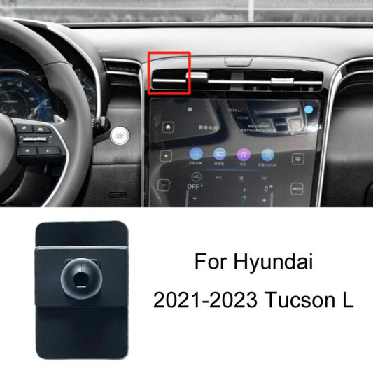 For Hyundai Left Driving Car Special Mobile Navigation Bracket Base, Model: 21-23 Tucson L - Special Car Holders by buy2fix | Online Shopping UK | buy2fix