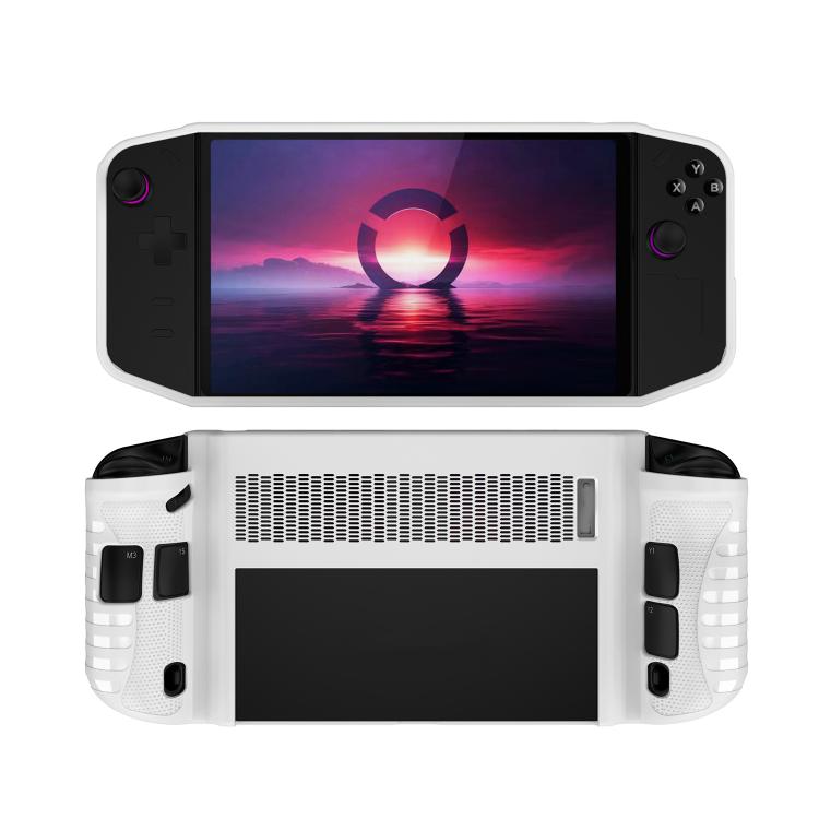 For Lenovo Legion Go Game Console TPU Case Shock-Absorption Protective Cover(White) - Cases by buy2fix | Online Shopping UK | buy2fix