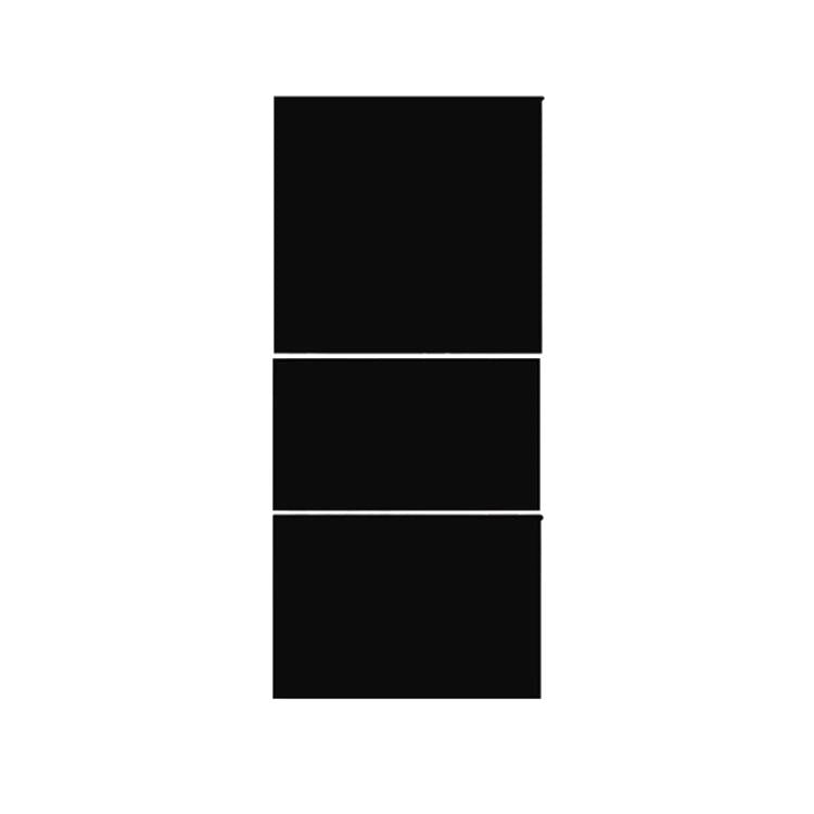 For Tesla 2024+ Model 3 Highland Center Console Panel Protection Sticker, Color: Matt Black by buy2fix