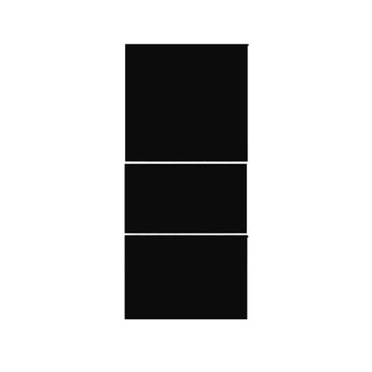 For Tesla 2024+ Model 3 Highland Center Console Panel Protection Sticker, Color: Matt Black by buy2fix