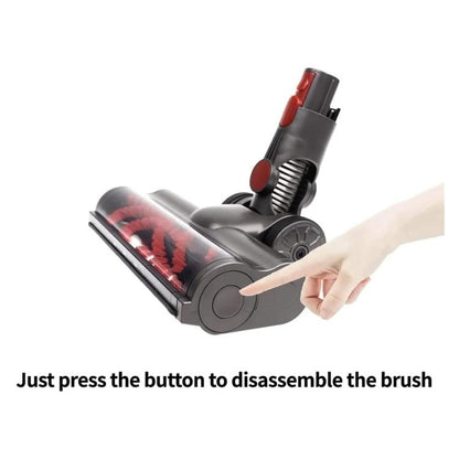 For Dyson V7 / V8 / V10 / V11 / V15 Vacuum Cleaner Floor Brush Carbon Fiber Attachment, Spec: Type 1 - For Dyson Accessories by buy2fix | Online Shopping UK | buy2fix