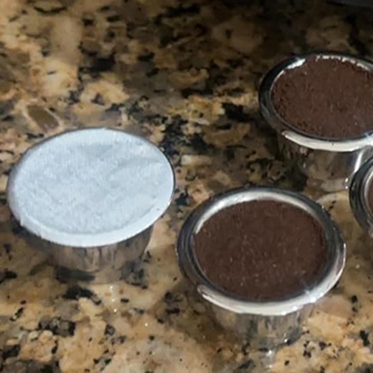 37mm 204pcs / Pack For Nestle Vertuo Coffee Maker Disposable Capsule Aluminum Foil Sealer Paper - Coffee Machine Parts by buy2fix | Online Shopping UK | buy2fix