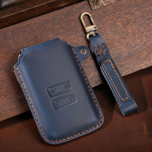 Hallmo For Renault Car Key Protective Cover Key Storage Bag, Color: C199 Blue by Hallmo