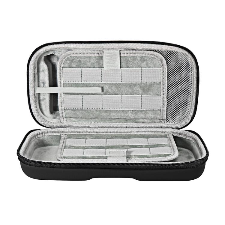 For Nintendo Switch / Switch OLED Storage Bag Portable Hard Shell Handbag US Plug Version(Gray) - Bags by buy2fix | Online Shopping UK | buy2fix