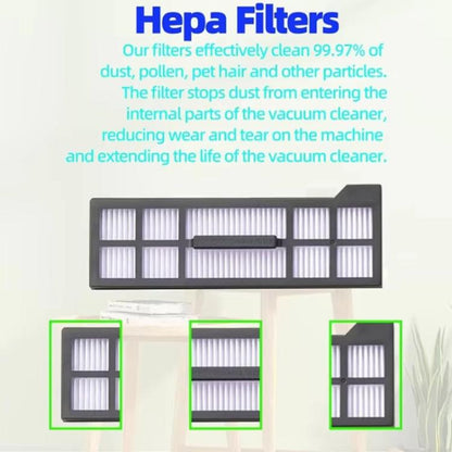 3pcs Filter For Eufy X10 Pro Omni Robot Vacuum Replacement Parts - Other Accessories by buy2fix | Online Shopping UK | buy2fix