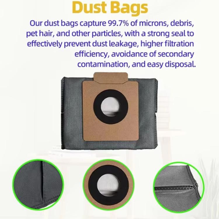 3pcs Filter For Eufy X10 Pro Omni Robot Vacuum Replacement Parts - Other Accessories by buy2fix | Online Shopping UK | buy2fix