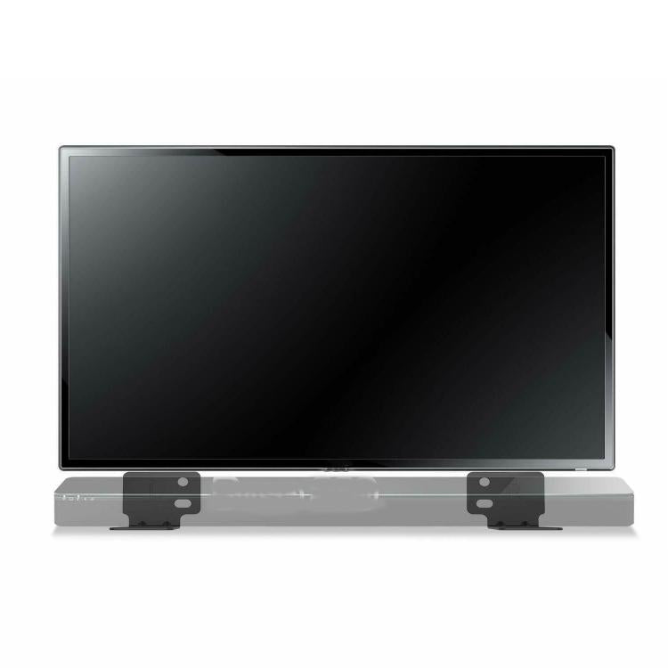 Wall Mount Kit for Soundbar Universal Dual Bracket for Most Sound Bar(Black) - Speaker Bracket by buy2fix | Online Shopping UK | buy2fix