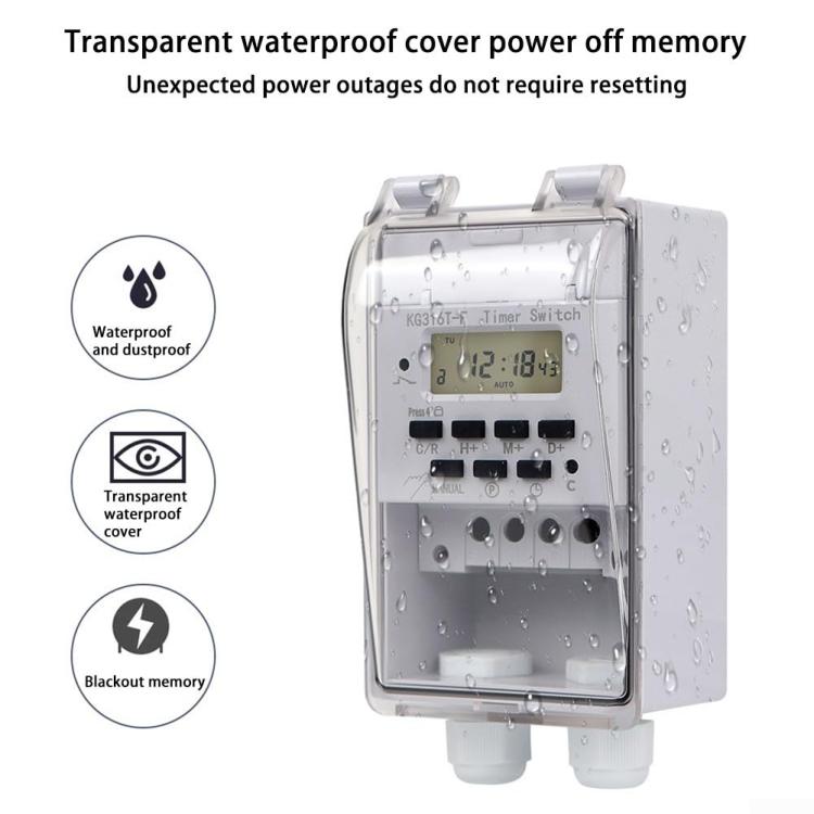 220V Household Automatic Switch Intelligent Timer - Energy Saving Timer Socket by buy2fix | Online Shopping UK | buy2fix