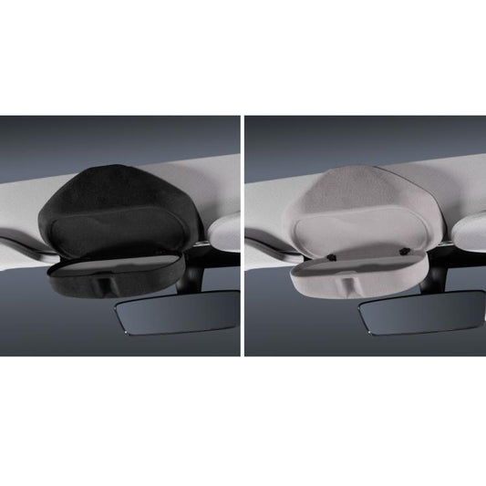 For Tesla Suede Leather Glasses Storage Box, Model: Model 3 Beige by buy2fix