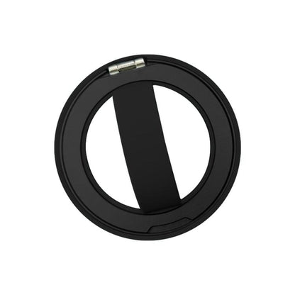 RK-X39 Mini Silicone Magnetic Finger Ring Buckle Mobile Phone Holder(Black) - Ring Holder by buy2fix | Online Shopping UK | buy2fix