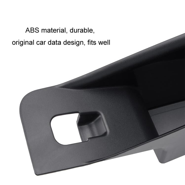 For Tesla Convenient Door Inner Handle Storage Box, Model: 2024 Model 3 Front Door 1pair - Stowing Tidying by buy2fix | Online Shopping UK | buy2fix