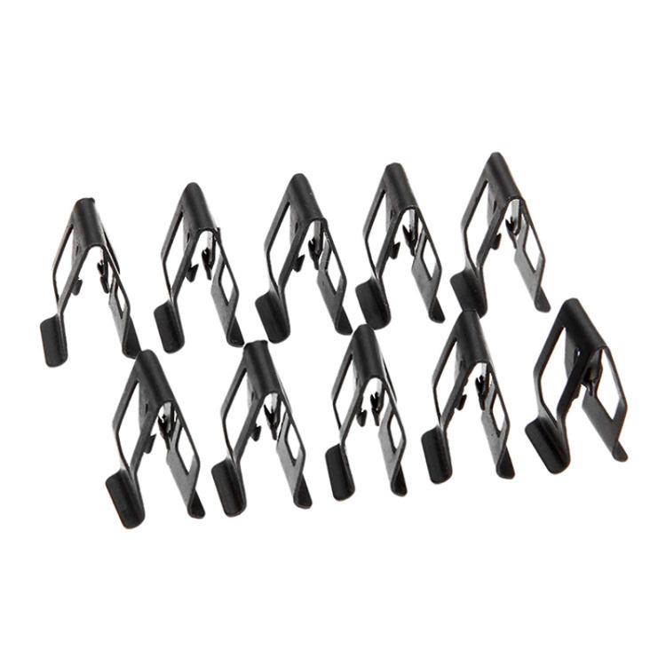 10pcs / Pack Universal For Car Dashboard Decorative Metal Clips - Auto Fastener & Clips by buy2fix | Online Shopping UK | buy2fix