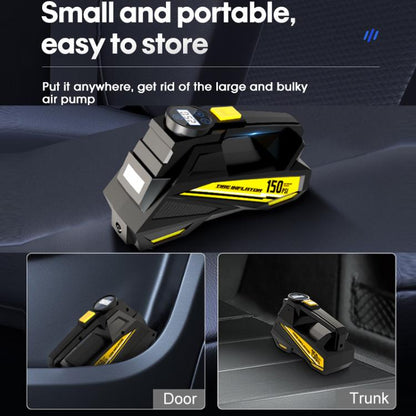 Portable Intelligent Digital Display Electric Air Pump Car Tires(Black) by buy2fix