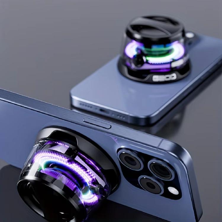 G200 Magnetic Bluetooth TWS Mini Speaker Subwoofer With Colorful Atmosphere Light(Black) - Mini Speaker by buy2fix | Online Shopping UK | buy2fix