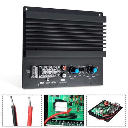 PS-200 12V 600W Car Single Bass Amplifier Board High Power Car Audio Module - Breadboard / Amplifier Board by buy2fix | Online Shopping UK | buy2fix