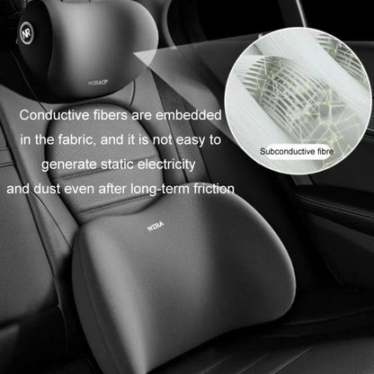 Car Mmemory Foam Support Driving Cushion, Color: Blue Headrest - Seat Accessories by buy2fix | Online Shopping UK | buy2fix