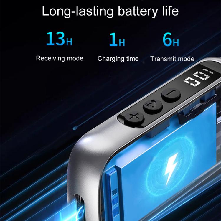 GR11 Car Bluetooth Receiver Transmitter 2 In 1 Bluetooth Audio Adapter - Audio Receiver Transmitter by buy2fix | Online Shopping UK | buy2fix