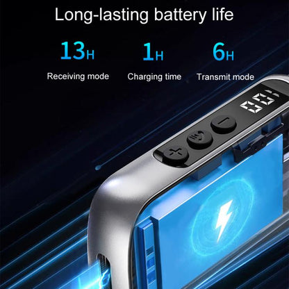 GR11 Car Bluetooth Receiver Transmitter 2 In 1 Bluetooth Audio Adapter - Audio Receiver Transmitter by buy2fix | Online Shopping UK | buy2fix