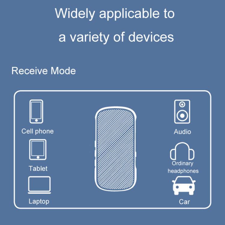 GR11 Car Bluetooth Receiver Transmitter 2 In 1 Bluetooth Audio Adapter - Audio Receiver Transmitter by buy2fix | Online Shopping UK | buy2fix