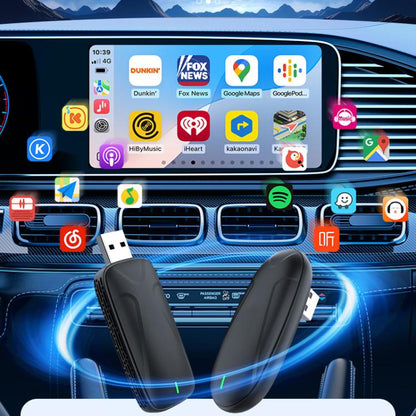 Original Carplay Wired To Wireless Box Adapter Car Connect Android Box, Model: MINI SE X2AIR Black - Car MP3 & MP4 & MP5 by buy2fix | Online Shopping UK | buy2fix