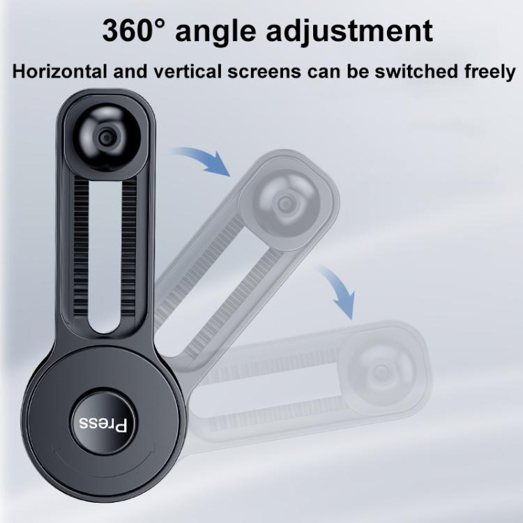 Retractable and Adjustable Car Phone Bracket Rotating Extension Rod Rack Accessories(For Screen) - Universal Car Holders by buy2fix | Online Shopping UK | buy2fix