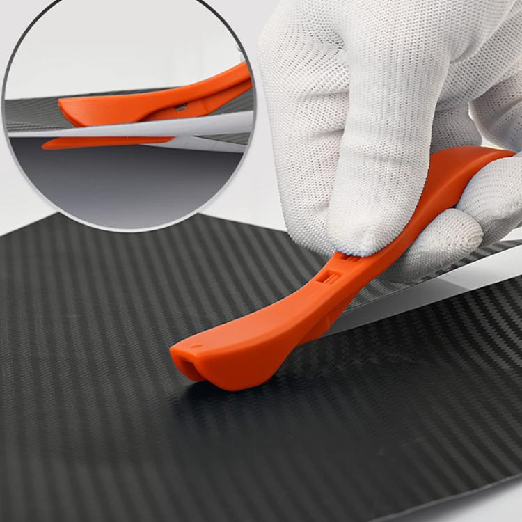 Car Film Tool Film Cutter With 10 Blades(Orange) - Sticker Tools by buy2fix | Online Shopping UK | buy2fix