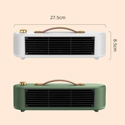 FS007 800W Home Desktop Heater Large Area PTC Heating Device, Spec: AU Plug(White) - Electric Heaters by buy2fix | Online Shopping UK | buy2fix