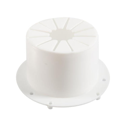 Yacht RV Round Wire Hatch Storage Box(White) - Marine Accessories & Parts by buy2fix | Online Shopping UK | buy2fix