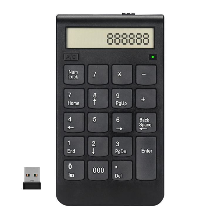 2.4G Dual-Mode Display Digital Keypad Wireless Keyboard – Buy2fix