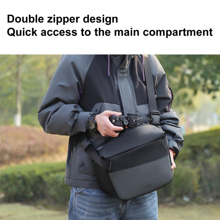 YAKUSS Y37 Small Shoulder Waterproof Camera Bag DSLR Camera Digital Storage Bag - Strap Satchel by YAKUSS | Online Shopping UK | buy2fix