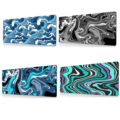 Large Abstract Mouse Pad Gamer Office Computer Desk Mat, Size: 300x800x2mm(Abstract Fluid 2) - Mouse Pads by buy2fix | Online Shopping UK | buy2fix