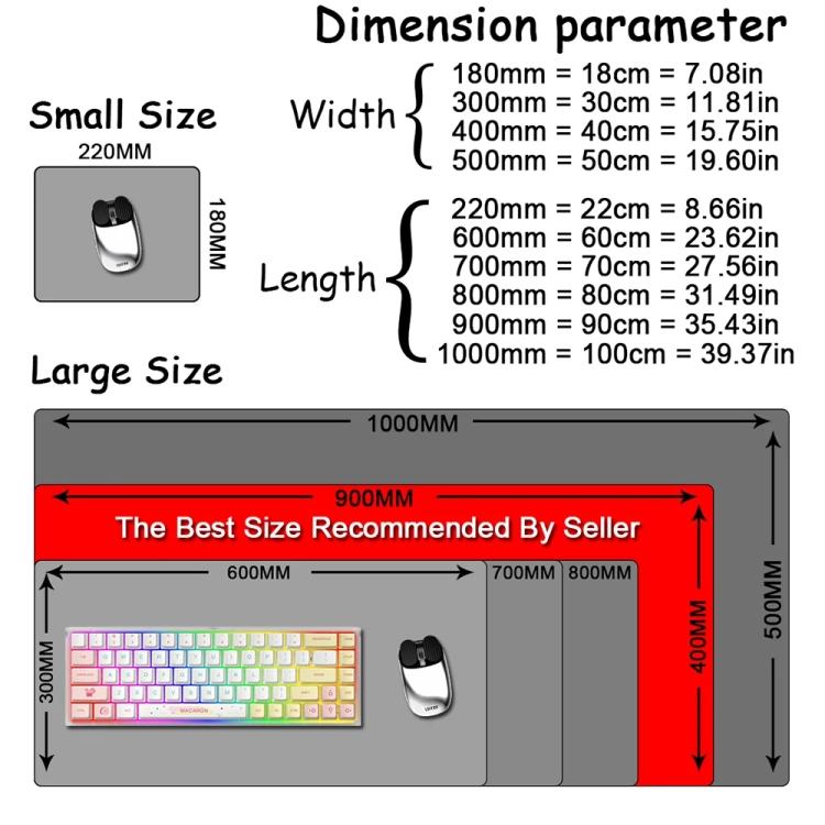 Large Abstract Mouse Pad Gamer Office Computer Desk Mat, Size: 300x800x2mm(Abstract Fluid 25) - Mouse Pads by buy2fix | Online Shopping UK | buy2fix