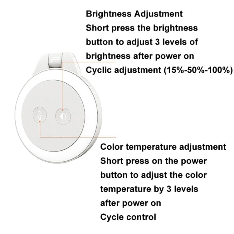 PGYTECH P-PG-012 Cell Phone Magnetic Fill Light MagSafe Live Photo Shooting Photography Lights(Gray) - Selfie Light by PGYTECH | Online Shopping UK | buy2fix