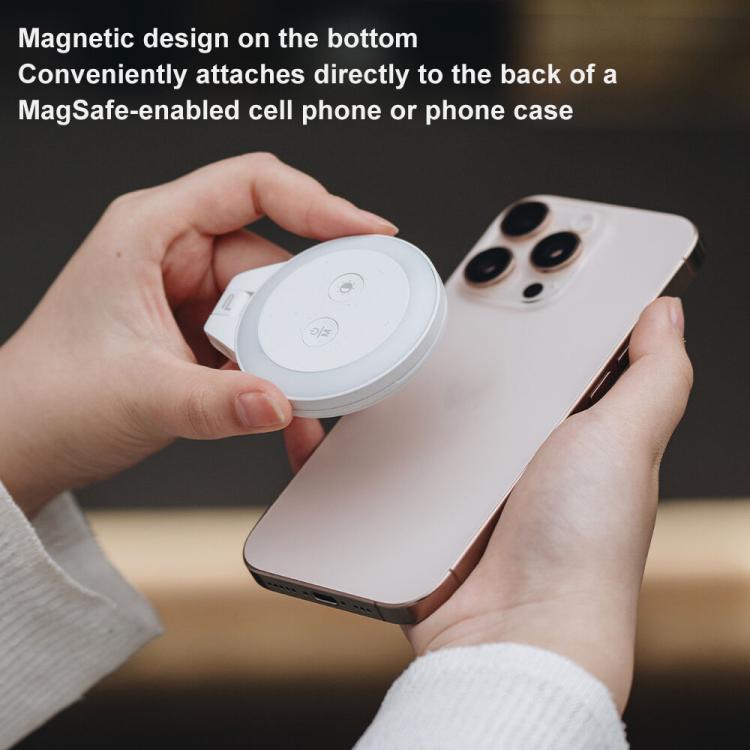 PGYTECH P-PG-012 Cell Phone Magnetic Fill Light MagSafe Live Photo Shooting Photography Lights(Black) - Selfie Light by PGYTECH | Online Shopping UK | buy2fix