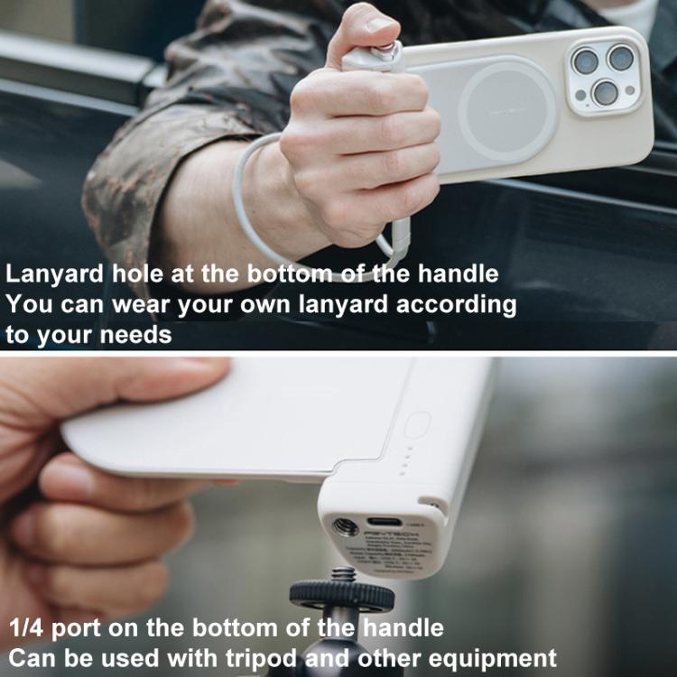 PGYTECH P-PG-005 MagCam Cell Phone Camera Handle Bluetooth Remote Control Camera Aid(Gray) - Phone Remote Control by PGYTECH | Online Shopping UK | buy2fix