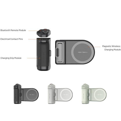 PGYTECH P-PG-005 MagCam Cell Phone Camera Handle Bluetooth Remote Control Camera Aid(Gray) - Phone Remote Control by PGYTECH | Online Shopping UK | buy2fix