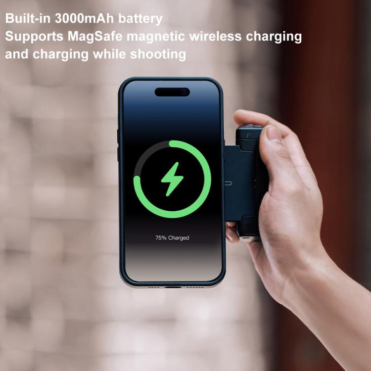 PGYTECH P-PG-005 MagCam Cell Phone Camera Handle Bluetooth Remote Control Camera Aid(Mint Green) - Phone Remote Control by PGYTECH | Online Shopping UK | buy2fix