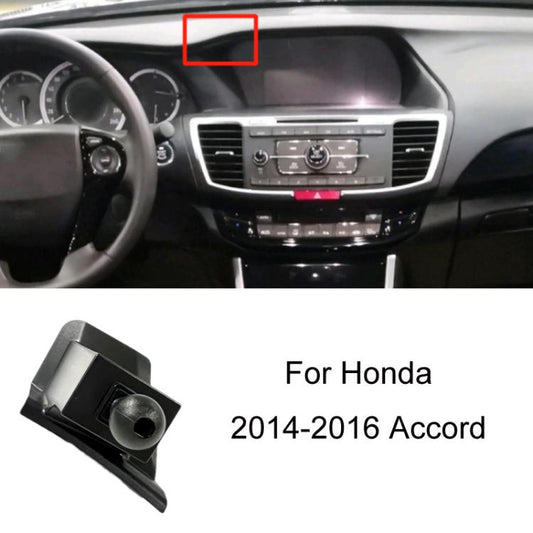 For Honda Left-hand Drive Car-Mounted Mobile Phone Navigation Holder Base, Model: 14-16 Accord - Special Car Holders by buy2fix | Online Shopping UK | buy2fix