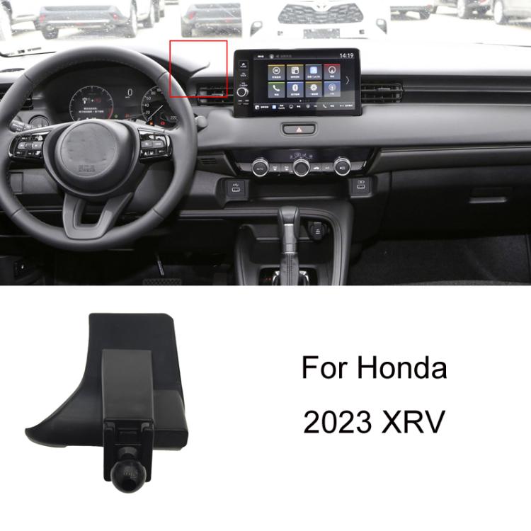 For Honda Left-hand Drive Car-Mounted Mobile Phone Navigation Holder Base, Model: 23 XRV - Special Car Holders by buy2fix | Online Shopping UK | buy2fix