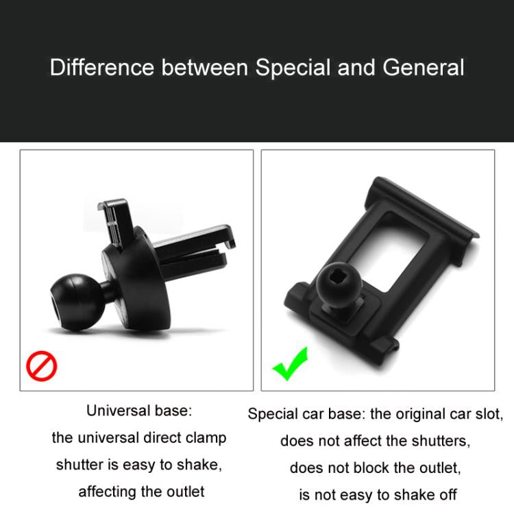 For Honda Left-hand Drive Car-Mounted Mobile Phone Navigation Holder Base, Model: 15-22 VEZEL Buckle - Special Car Holders by buy2fix | Online Shopping UK | buy2fix