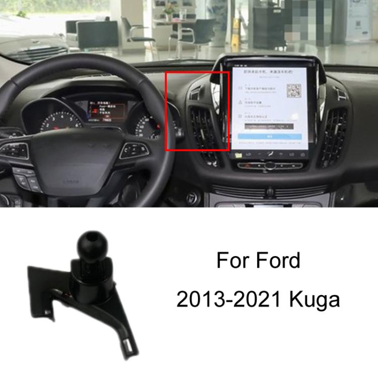 For Ford Left Driving Car Special Mobile Phone Navigation Bracket Base, Model: 13-21 Kuga - Special Car Holders by buy2fix | Online Shopping UK | buy2fix