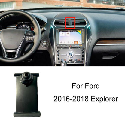 For Ford Left Driving Car Special Mobile Phone Navigation Bracket Base, Model: 16-18 Explorer - Special Car Holders by buy2fix | Online Shopping UK | buy2fix