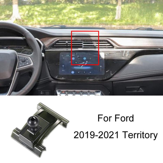 For Ford Car Special Mobile Phone Navigation Bracket Base, Model: 19-21 Territory - Special Car Holders by buy2fix | Online Shopping UK | buy2fix