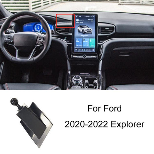 For Ford Car Special Mobile Phone Navigation Bracket Base, Model: 20-22 Explorer - Special Car Holders by buy2fix | Online Shopping UK | buy2fix