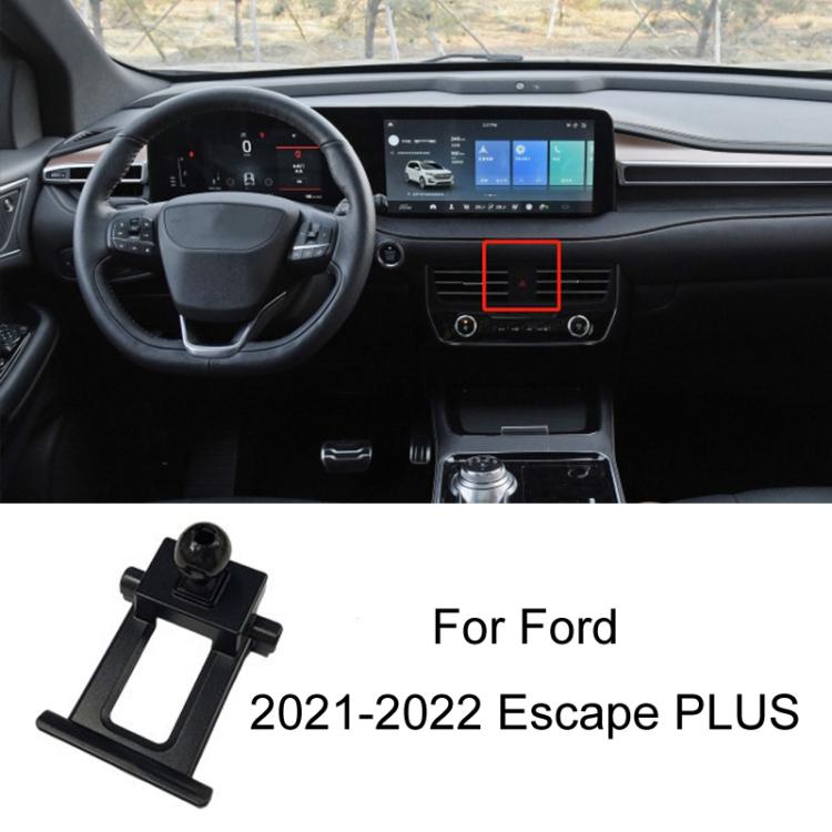 For Ford Left Driving Car Special Mobile Phone Navigation Bracket Base, Model: 21-22 Escape PLUS - Special Car Holders by buy2fix | Online Shopping UK | buy2fix