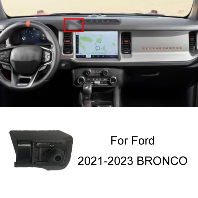 For Ford Left Driving Car Special Mobile Phone Navigation Bracket Base, Model: 21-23 BRONCO - Special Car Holders by buy2fix | Online Shopping UK | buy2fix
