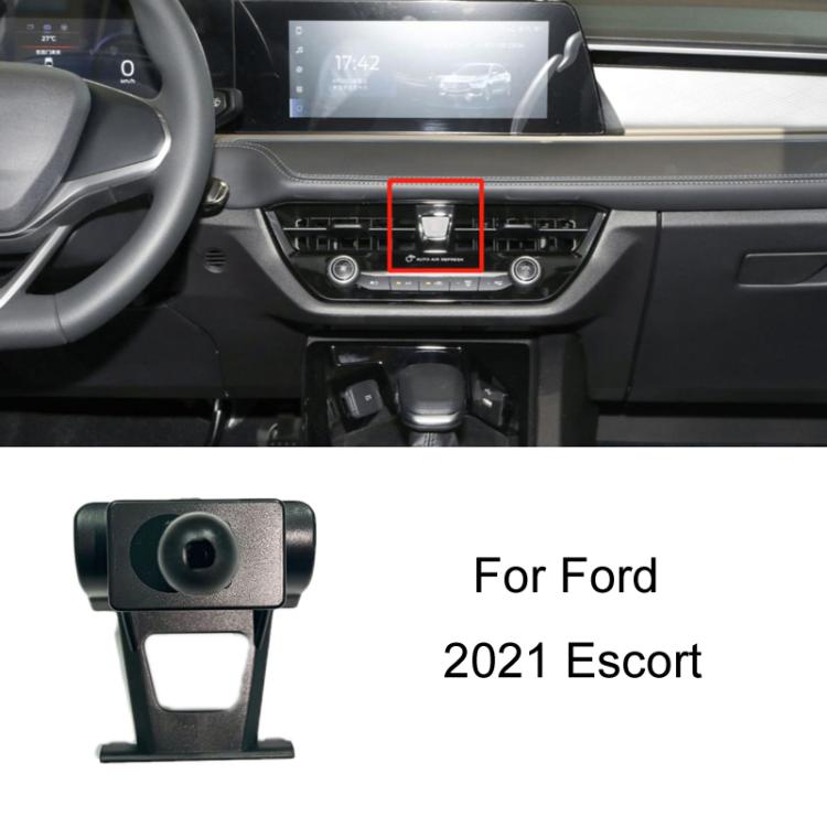For Ford Left Driving Car Special Mobile Phone Navigation Bracket Base, Model: 21 Escort - Special Car Holders by buy2fix | Online Shopping UK | buy2fix